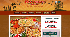 Desktop Screenshot of ocpizzamambo.com